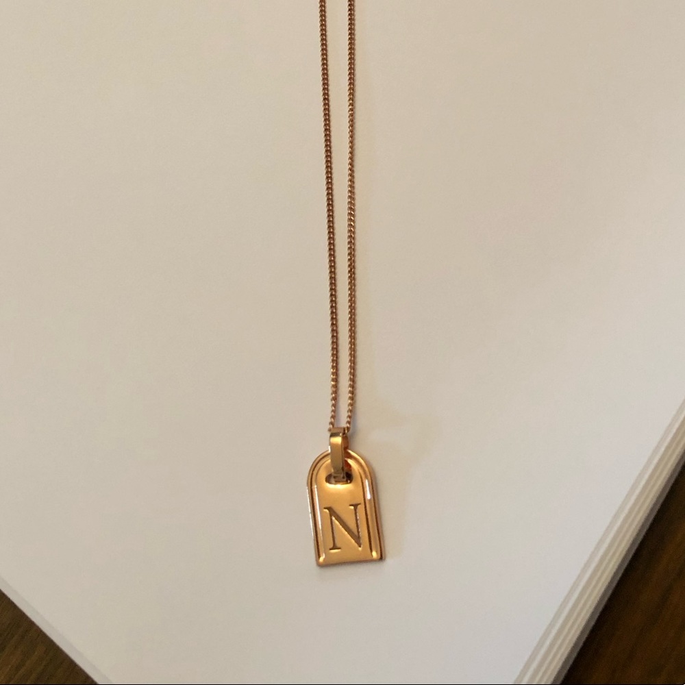 N initial necklace